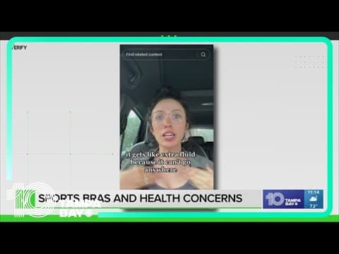 Viral TikTok claims wearing a sports bra can cause breast cancer