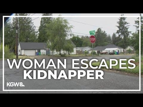 Woman jumps from moving car to escape alleged kidnapper in Southeast Portland