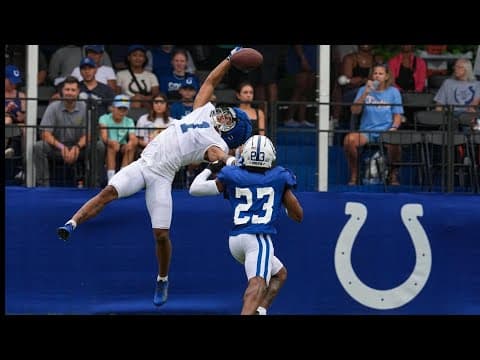 Colts DBs embracing competition | Training Camp Day 5 Recap | 13Sports
