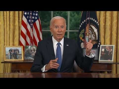 Biden says nation's democracy lies in the hands of voters