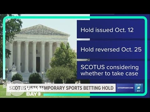 Supreme Court rejects bid to block Florida agreement for online sports betting