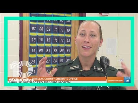 Pinellas deputies warn students of dangers of distracted driving