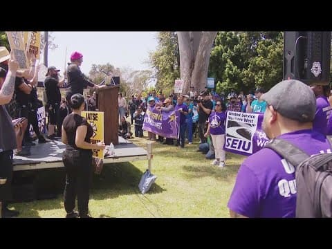 A show of solidarity across San Diego County as May Day comes to an end