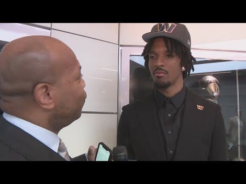 1-on-1 interview with new Commanders Quarterback, Jayden Daniels