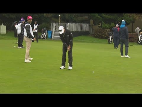 First round of Genesis Invitational kicks off with a light drizzle ahead of rainstorm