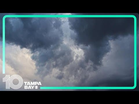 LIVE RADAR | Showers, storms pop-up across Tampa Bay area