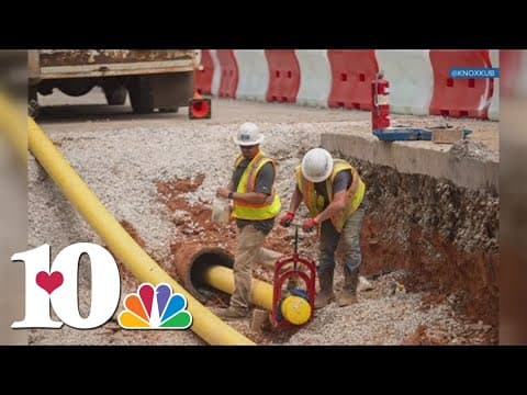 KUB crews upgrading infrastructure along Cumberland Avenue