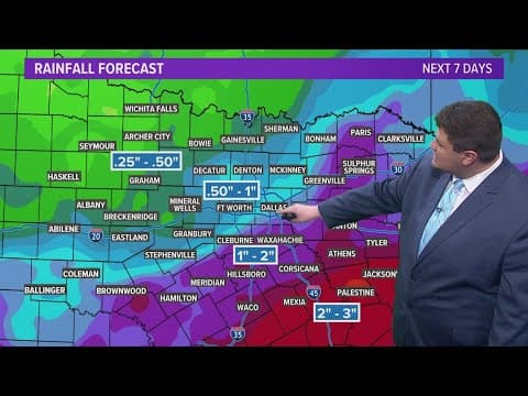 DFW Weather: Rain and cooler weather in July?