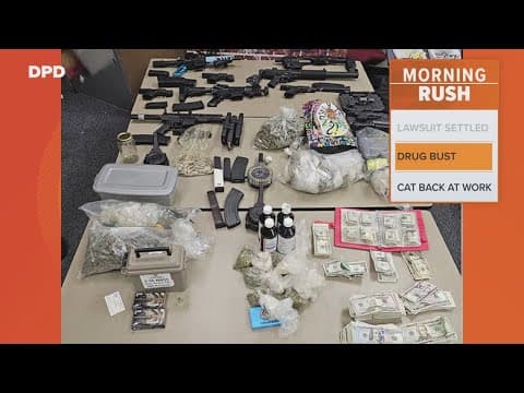 Dallas Police says it arrested two known gang members, seizing drugs and weapons