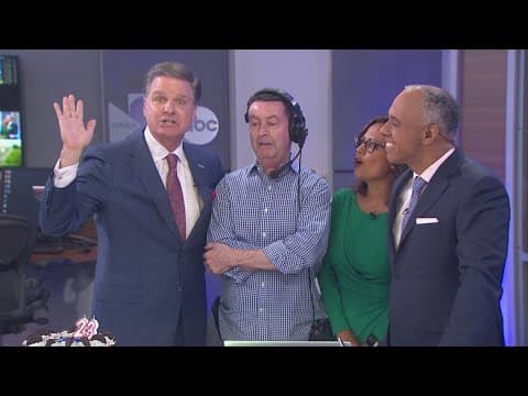 Thank you, Ed! Long-time WFAA studio tech retiring after 23 years
