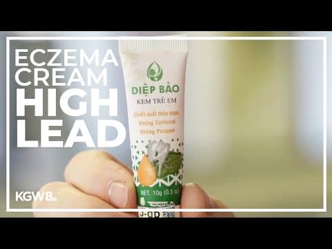 High lead levels found in eczema cream used on kids, Oregon Health Authority says
