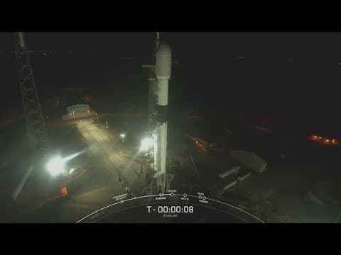 SpaceX Falcon 9 Launch of 56 Starlink Satellites