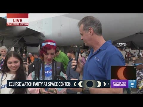 Chief Meteorologist David Paul quizzes solar eclipse chasers during celestial event
