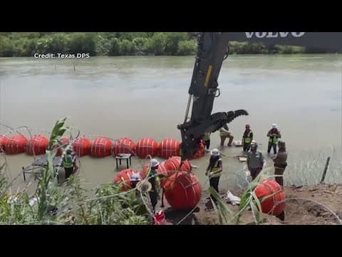 Gov. Abbott sends letter to Biden administration defending buoy barrier on Rio Grande