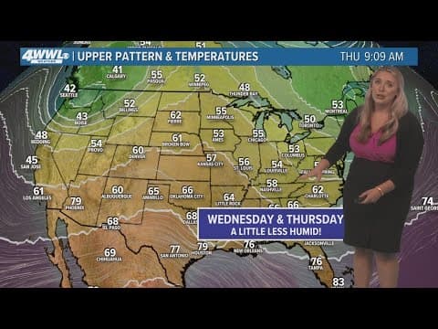New Orleans Weather: Sunny and hot through the weekend, rain chances return next week