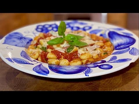 Gnocchi Caprese Recipe| Cooking with Styles