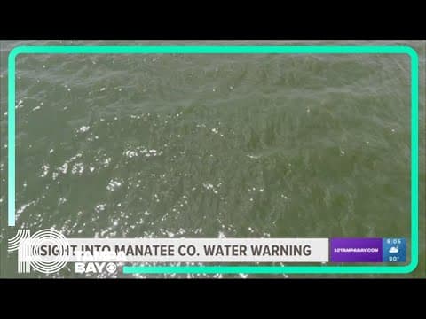 Blue-green algal bloom detected in Lake Manatee