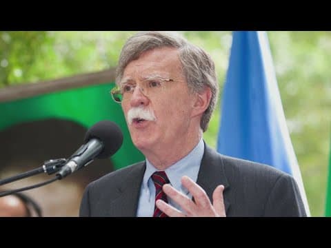 FBI searches former Trump adviser John Bolton's home