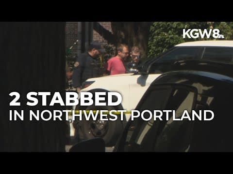 Stabbing suspect in custody after hours-long standoff in Northwest Portland