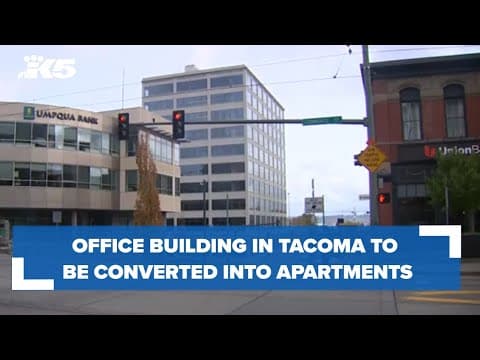 Office building in Tacoma to be converted into apartments