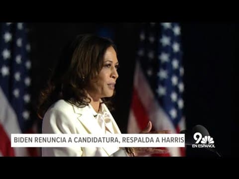 Kamala Harris recibe apoyo como presunta candidata presidencial demócrata | Resumen de noticias
