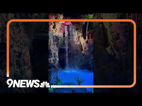Cliff diver at Trey Parker and Matt Stone’s Casa Bonita restaurant in Colorado