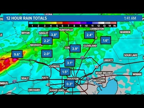 Watch Live: Meteorologist Chita Craft is tracking storms moving through as Flood Watch continues
