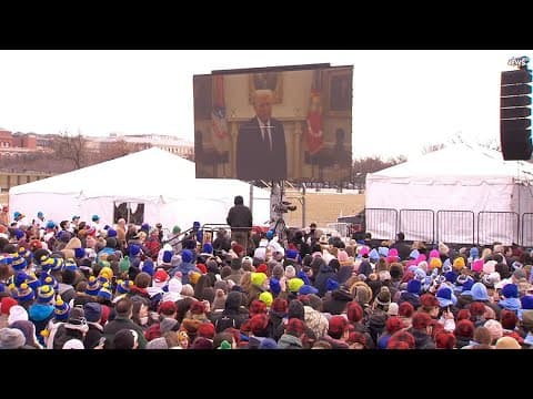 Donald Trump taped message at National March for Life rally