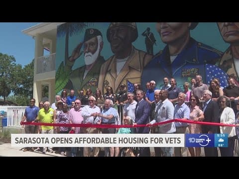 Sarasota opens first affordable housing project just for veterans