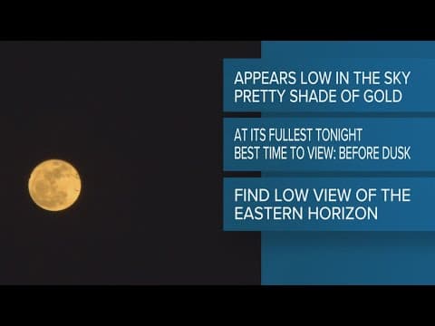 How to watch the Strawberry Moon Friday night, June 21