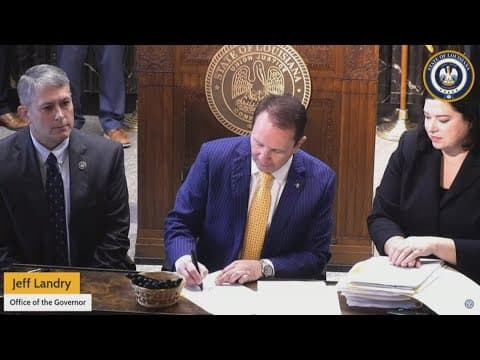 Controversial insurance reforms become law in Louisiana