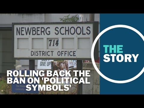 Newberg School Board rescinds ban on political symbols due to settlement