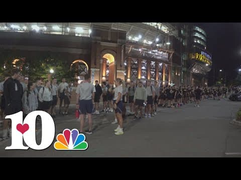 UT Army, Air Force ROTC honors lives lost in 9/11 with stair climb in Neyland Stadium