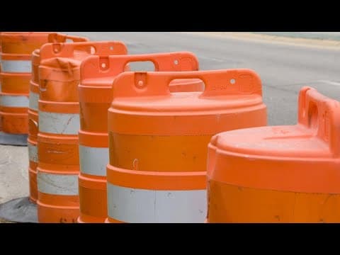 Here's when lane closures start on West Street in downtown Indianapolis