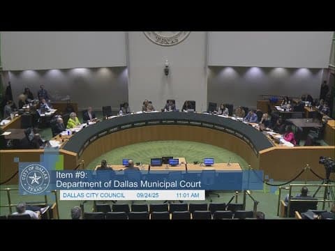 Dallas public safety committee to receive update on police hiring