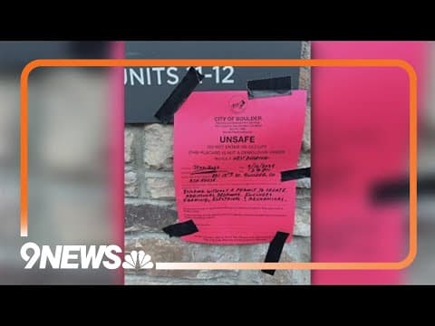 Boulder issues immediate closure notice for off-campus student housing building