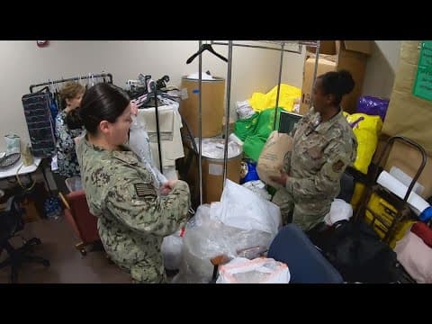 Operation free ball gown for military service-members