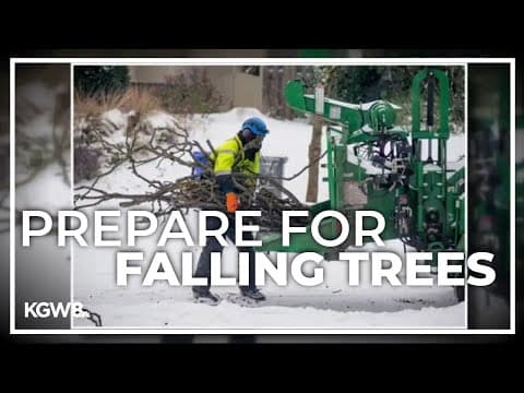 Portland urban forestry crews prepare for falling trees amid winter storm