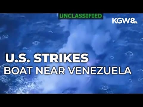 US conducts fourth strike on boat it claims was trafficking drugs near Venezuela
