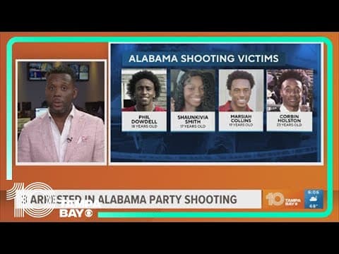 3 arrested in Alabama in connection to mass shooting at Sweet 16 party