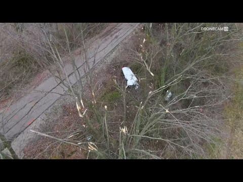 3 injured, including couple out for walk, when plane crashes near Delaware County airport