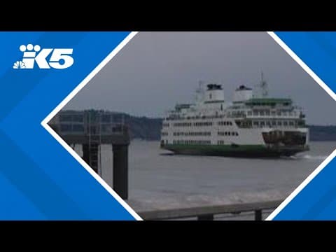Strong winds could impact western Washington ferry routes