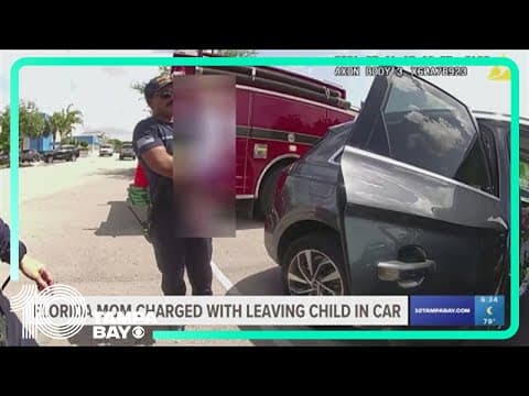 Florida mom charged with leaving child in hot car