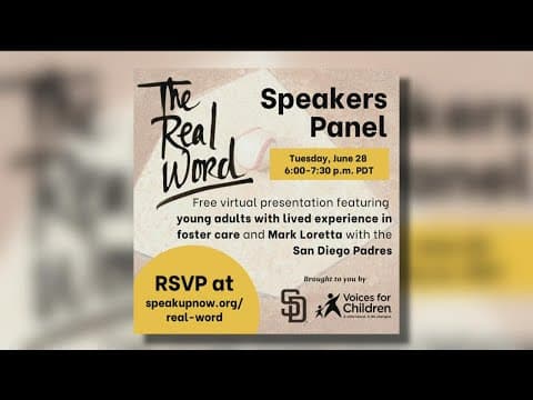 Voices for Children to host 'The Real Word' Speakers Panel on June 28, 2022