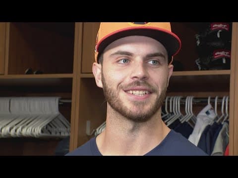 Astros pitching prospect Spencer Arrighetti takes in his first spring training