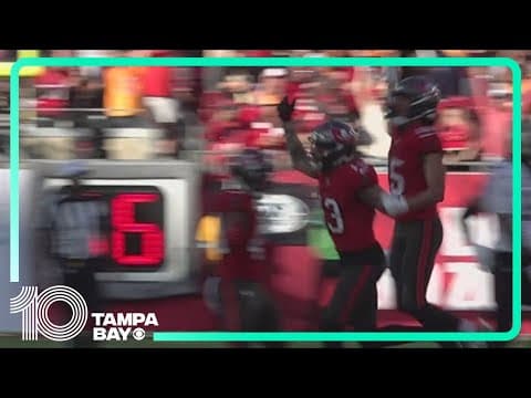 Buccaneers beat Saints to clinch NFC South as wide receiver Mike Evans surpasses 1,000 yards