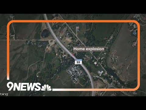 Boulder home destroyed in explosion