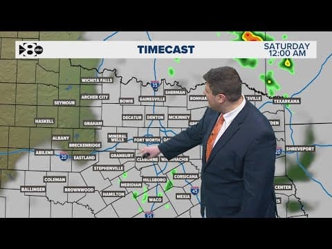 DFW Weather: Latest forecast and timeline for the next rain chances