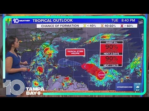 Tracking the Tropics: Invest 91-L expected to become tropical depression