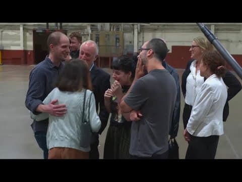 Americans released in Russian prisoner swap back in the U.S.